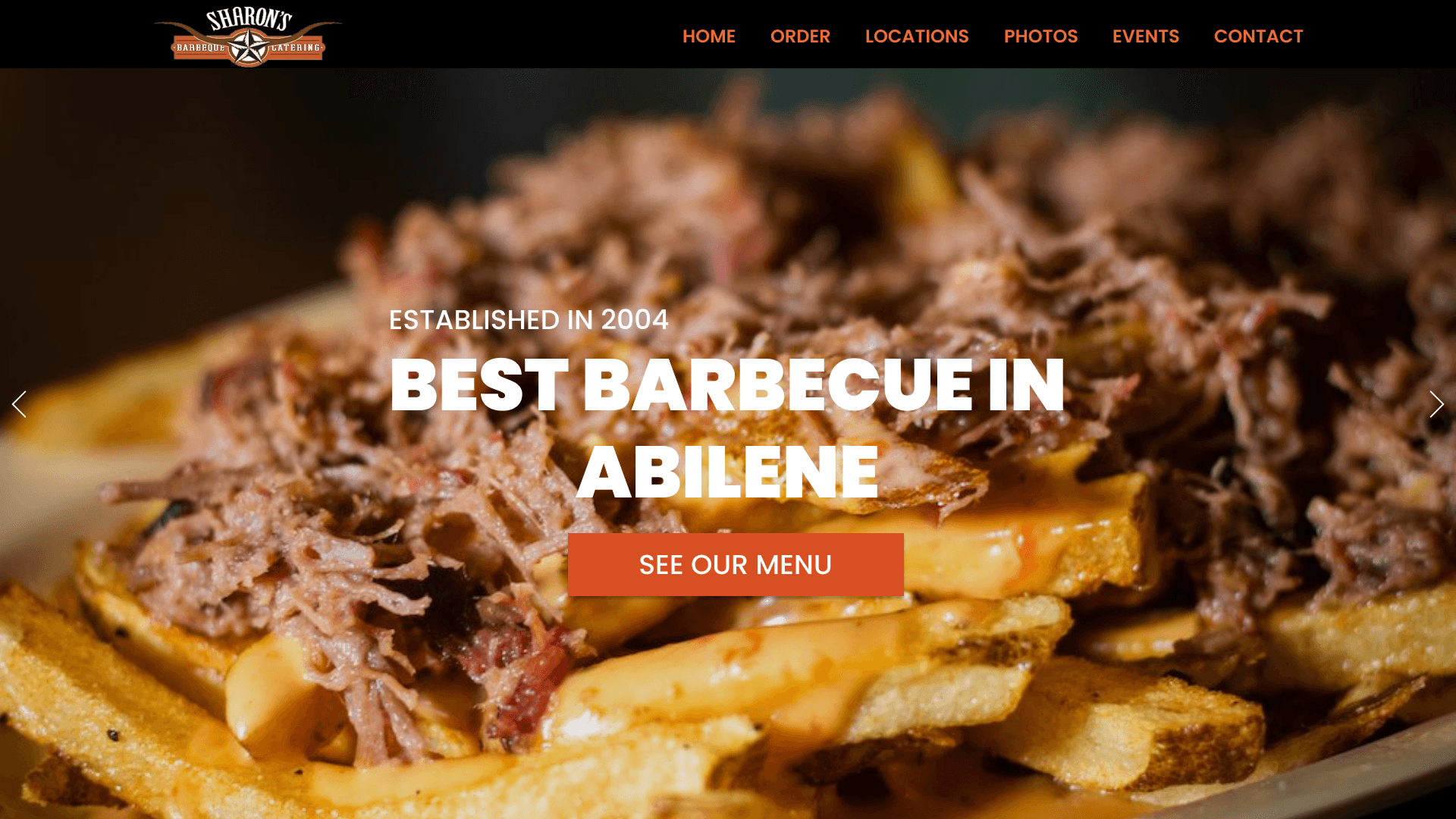 Sharon’s restaurant application screens